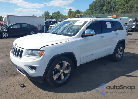 2015 Jeep Grand Cherokee Limited z USA, uszkodzony, nr VIN 1C4RJFBG8FC820271